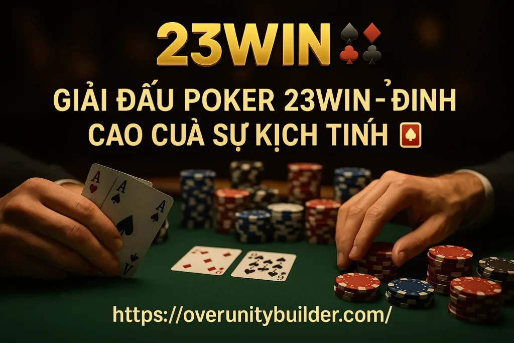 giải đấu poker 23win